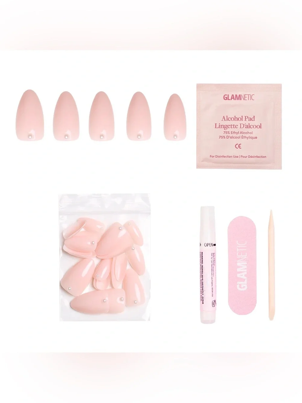 NIB GLAMNETIC
Press-On Nail Kit - Picture 3 of 4